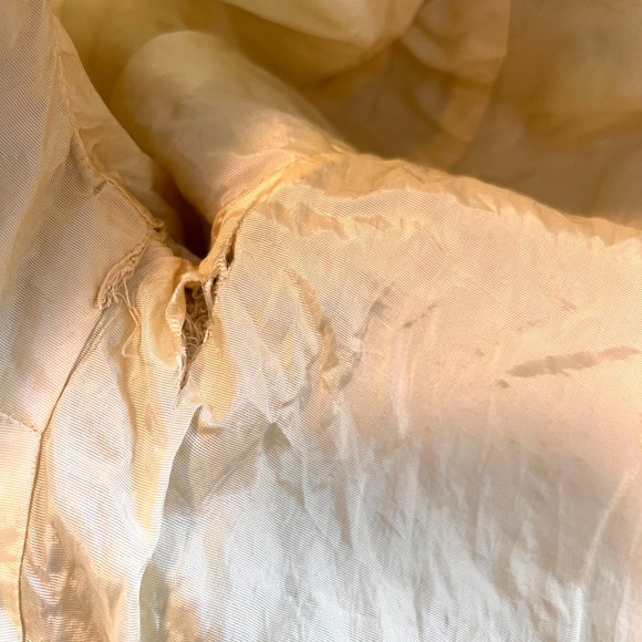 70's Soft Yellow Crop Button Up Top - Size Small - Picture 13 of 13